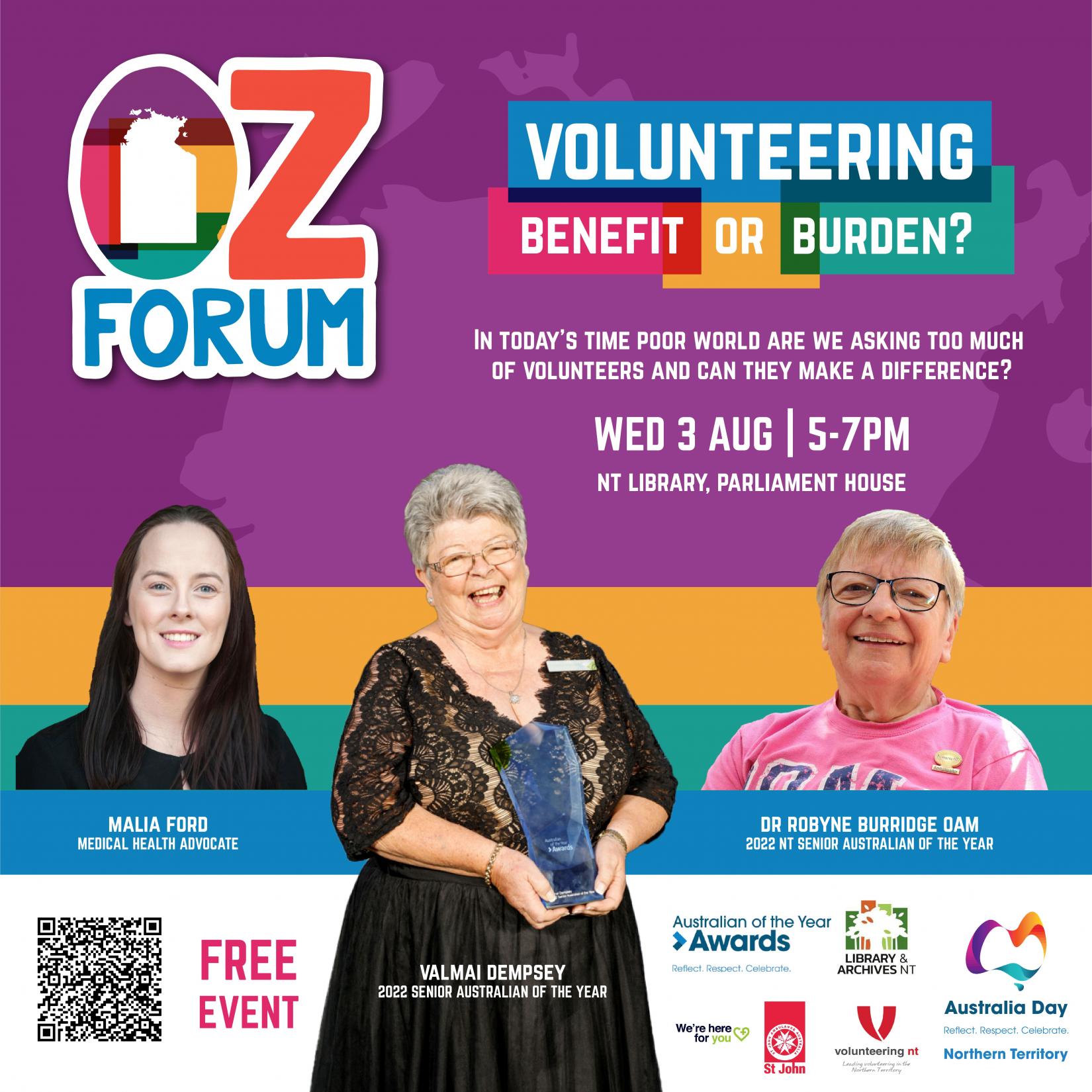 Poster for event