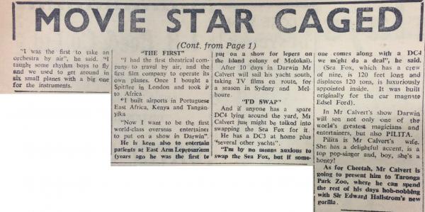 Newspaper article